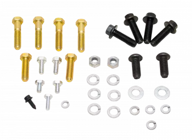 Install Hardware Kit, Ford T-5 w/Alum Bell